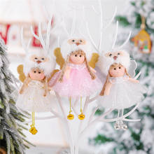 Plush Christmas Angel Doll Merry Christmas Deocraions for Home Noel Tree Decor Xmas Navidad Ornaments New Year 2021 Kids Gifts 2024 - buy cheap