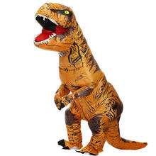 Hot T-Rex Dinosaur Inflatable Costume Purim Halloween Party Cosplay Fancy Suits Mascot Cartoon Anime Dress for Adult Kids 2024 - buy cheap