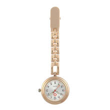 Прямоугольные часы для медсестер, светящиеся Простые медицинские нагрудные часы с клипсой, Высококачественная брошь-брелок для врачей, часы для врачей, подарок для больницы 2024 - купить недорого