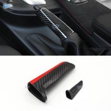 For BMW 3 Series E90 2005 2006 2007 2008 2009 2010 2011 2012 ABS Carbon Texture Interior Hand Brake Protective Cover Trim 2024 - buy cheap