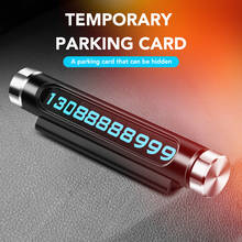 Car Styling Temporary Parking Card For Audi A6 C5 BMW F10 Toyota Corolla Citroen C4 C3 Nissan Qashqai Ford Focus 3 2 2024 - buy cheap