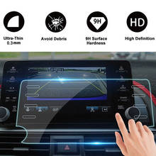 Película protectora de pantalla de 8 pulgadas, Protector de GPS para coche de navegación de pantalla de vidrio templado para Honda Accord 2018 2019, pegatina protectora 2024 - compra barato