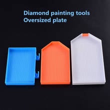 5D Diamond Painting Accessories Plastic Tray Drill Plate DIY Diamond Painting Embroidery  Large Capacity Tools 2024 - buy cheap