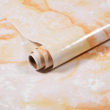 Azulejo de mármol impermeable en 4 colores, papel tapiz autoadhesivo de 1m * 60cm, papel de pared anti aceite, pegatina de pared de cocina, rojo, verde, amarillo 2024 - compra barato