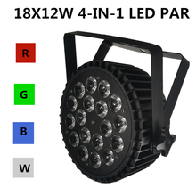 18X12W RGBW LED PAR Light dmx512 disco light, led wash light professional dj equipment 2024 - buy cheap