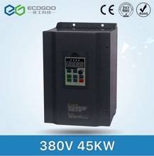 45kw 380v AC 60HP VFD Variable Frequency Drive VFD Inverter 3 Phase Input 3 Phase Output Frequency inverter spindle motor 2024 - buy cheap