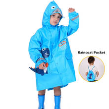 Children Thicken Waterproof Rainwear Kids 3D Solid Printing Rain Coat Lion,Dinosaur Raincoat For Girls Boys With Pocket 2024 - buy cheap