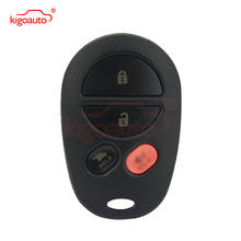 Kigoauto para toyota highlander sequoia sienna gq43vt20t remoto fob 4 botão 315mhz 2024 - compre barato