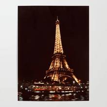 Wall Art Classic Home Decor Canvas Print Painting Modern Eiffel Tower Poster Living Room Modular Landscape Pictures No Framework 2024 - buy cheap