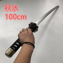 100 см Косплей ророноа Зоро меч оружие вооруженная Катана Espada деревянный нож ниндзя самурайский меч реквизит игрушки для подростков 2024 - купить недорого