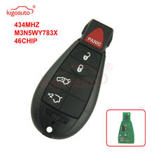 Kigoauto #6 M3N5WY783X 4+1 button 434mhz key fob Fobik for Chrysler Dodge Grand Caravan Jeep Grand Cherokee 2008 - 2012 2024 - buy cheap