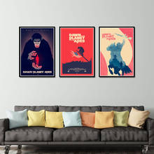 Dawn of the Planet of the Apes плакат декоративный DIY настенный холст стикер домашний бар художественные Плакаты Декор