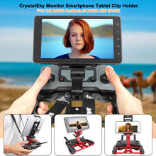 Soporte de aluminio para Monitor de tableta o Smartphone, Clip para DJI MAVIC 2 PRO, AIR, Spark, control remoto, Dron 2024 - compra barato