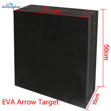 Flecha negra de calidad EVA de 50cm x 15cm x 50cm para tiro con arco, accesorios de tiro con arco, entrenamiento y juegos, 1 ud. 2024 - compra barato