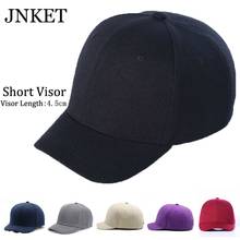 JNKET Fashion Short Visor Baseball Cap  Men Women's Snapbacks Hats Hip Hop Cap Outdoor Sports Cap Summer Sunhats Casquette 2024 - buy cheap