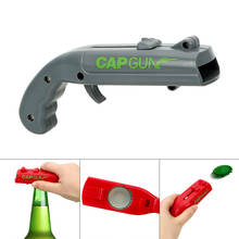 Открывалка NICEYARD для пивных бутылок, креативная открывалка для банок, открывалка для напитков, пистолет в форме пружинного колпачка, катапульта, пусковое устройство для бара 2024 - купить недорого