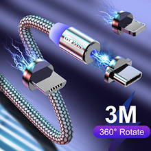 GTWIN-Cable Micro USB magnético tipo C, cargador magnético de carga rápida para iPhone 12, 11, Xiaomi mi 10, mi 9, Huawei P40, P30 2024 - compra barato