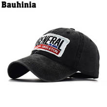 Bauhinia washed cotton baseball cap hat for women men vintage dad hat embroidery letter sports caps 2024 - buy cheap