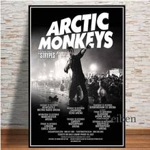 Modern Nordic Arctic Monkey Music Concert Poster Abstract Creative Art Canvas Paintings and Prints Home Decor Shop Bar Bedroom 2024 - buy cheap