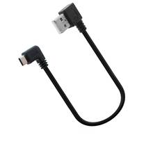 Прямой Угловой кабель USB 3,1 типа C для USB 2,0, разъем 90 градусов для планшетов и планшетов, 25 см 2024 - купить недорого