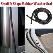 4M 13ft D-Shape Rubber Weather Seal Hollow Car Door Strip Weatherstrip Universal  1x 4M Small D-shape Car Rubber Strip 2024 - buy cheap