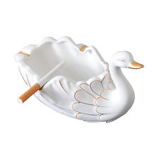 Nordic Ins Style Desktop Small Ornaments Living Room Househo Swan Ashtray Personality Trend Creative Crafts Fashion Simple 2024 - buy cheap