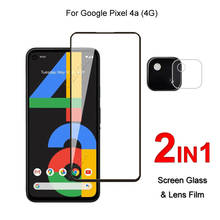 Full Cover Glass For Google Pixel 4a Screen Protector Protective Tempered Glass Explosion Proof & Camera Lens Film 2024 - buy cheap