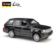 Bburago 1:18 Model Car Simulation Alloy Racing Metal Toy Car Children Toy Gift Collection Land Rover Range Rover Sport 2024 - buy cheap