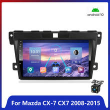 Para Mazda CX7 08-2015 Android 10,1 coche Multimedia reproductor de unidad de navegación GPS 2G + 32G 2 din WIFI coche Radio Video MP5 jugador 2024 - compra barato