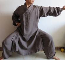 Wudang-Bata de algodón y lino de alta calidad para Ropa de tai chi, traje taoísta de kung-fu para, 22 colores 2024 - compra barato