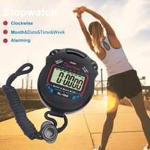 Portable Digital Clock Sports Stopwatch Alarm Clocks Multifunction Chronograph Timer Mini Countdown Stopwatches 2024 - buy cheap