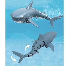Swimming Pool Remote Control Simulation Shark Floating Water Toys for Kids Sport 2024 - buy cheap