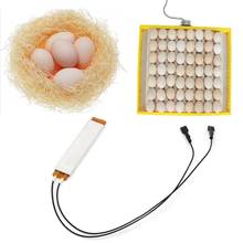 Placa calefactora para incubadora de huevos, accesorios para incubadora de huevos, 110V, 220V 2024 - compra barato