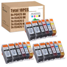 18PCS for Canon PGI425 Ink Cartridge CLI426 Ink Cartridge for Pixma IX6540 MG5140 MG5240 MG5340 MG8140 MG8240 MX714 MX884 2024 - buy cheap