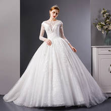 6059 wedding dress 2020 vestido de novia women robe de mariage sukienka na wesele princesa bruiloft vintage trajes   sukienka 2024 - buy cheap