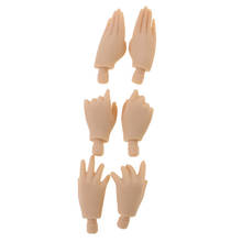 1/6 Flexible 5 Pairs Japanese Skin Joints Body's Hand Set For Blythe Dolls 2024 - buy cheap