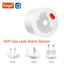 WiFi GAS LPG Leak Sensor Fire Security Alarm Detector Tuya / Smart Life APP Control Smart Home Safety GAS Leakage Sensor 2024 - buy cheap