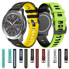 Correa de silicona Active2 para Samsung Galaxy Watch, 46mm, 42mm, Gear S3 Classic y Frontier 2024 - compra barato