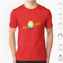 Camiseta de algodón con estampado de Butters, camisa divertida con estampado de Cartman, camisa de manga corta con estampado divertido de los personajes de Butters, Tony, Chef, heison, Mr Slave, 6xl 2024 - compra barato
