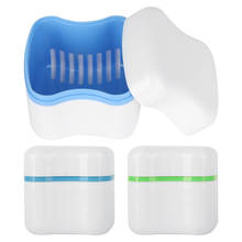 3 Colors Denture Bath Box Case Dental False Teeth Appliance Container Storage Boxes Denture Organizer Teeth Whitening Care Tool 2024 - buy cheap