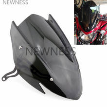 Motorcycle Windscreen Windshield Shield Screen with Bracket For Suzuki GSX-S750 GSXS750 GSX-S 750 GSXS 750 2017 2018 2019 2024 - buy cheap