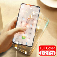 Skinlee Protection Film For Xiaomi Poco F3 Tempered Glass Protector 9D Full Cover Case For Poco X3 Pro Clear Film 2024 - buy cheap