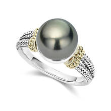 MIQIAO-anillos de plata de ley 925 con perlas grandes para mujer, joyería de moda para boda, regalo de cumpleaños y compromiso 2024 - compra barato