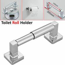 Retractable Adjustable Toilet Paper Holder Wall Mounted Stainless Steel Paper Roll Holder Paper Tissue Holder Toilet Roll Holder 2024 - buy cheap