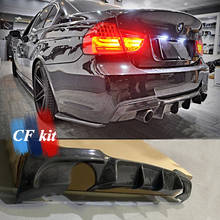 For BMW E91 E90 325i 335i Carbon Fiber Diffuser Rear Bumper Lip Spoiler M Tech 2006 - 2011 Car Accessories 2024 - buy cheap