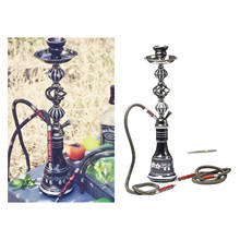 Cachimba de cristal, accesorios para fumar, conjunto de Pipa, Shisha Doble 2024 - compra barato