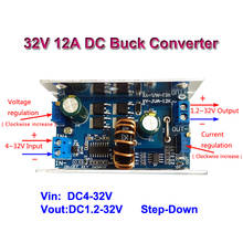 32V 12A DC DC Buck Converter CC CV Variable DC Power Supply Module DIY Adjustable Voltage Regulator Step-Down Solar Charging 2024 - buy cheap