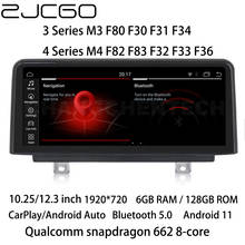 ZJCGO Car Multimedia Player Stereo GPS Radio Navigation Android Screen NBT EVO for BMW 3 4 Series M3 M4 F30 F31 F34 F32 F33 F36 2024 - buy cheap