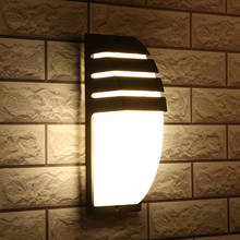 Lâmpada de parede externa à prova d'água, luminária com sensor de movimento, luz para varanda, jardim de alto brilho, 15w 2024 - compre barato