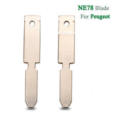 Bilchave 30Pcs/Lot NE78 Key Blade Fob For Peugeot 106 205 206 306 307 405 406 Remote Control Car Key Blade Replacement 2024 - buy cheap